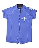 ネオプレンベビーユニセックス3 mmウェットスーツUV保護された水着for Toddlers (ブルー)