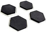 4ピースパッケージの3-inch Hexagon Shaped家具スライダー