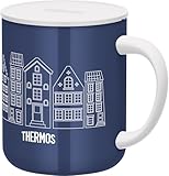 サーモス 真空断熱マグカップ 450ml ホワイトネイビー JDG-453LTD WH-NV