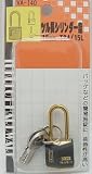 WAKI ABUS ツル長シリンダー錠 15mm
