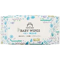 [Amazonブランド]Mama Bear ベビー 手口ふき 純水99% 60枚入&times;20個 (1200枚) 日本製 パラベンフリー
