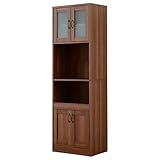 ワイエムワールド ナチュラル キッチン　家電棚 ハイタイプ 【カラー：ウォールナット】 00-olv-1860re