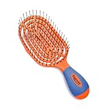 NuWay Brush Travel C Mix&Match ヘアブラシ 限定カラー トラベルケース付き ミニサイズ ツヤ髪 サラサラ スカルプケア ニューウェイ 正規品 【ブルー】