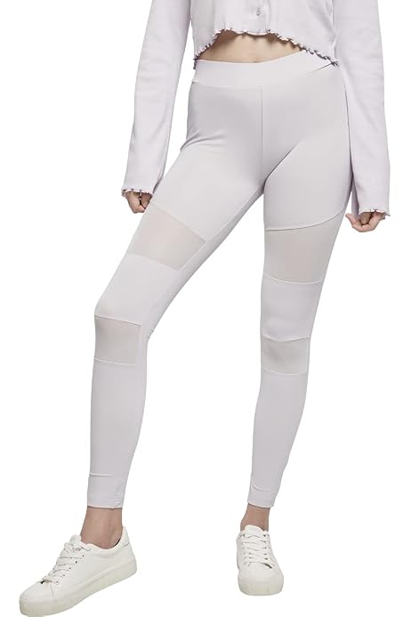 Ladies Tech Mesh Rib Leggings 