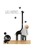 FOX FROG & PENGUIN Wall Animals Large Giraffe [並行輸入品]