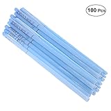 HEALIFTY 100個の耳のワックス除去クリーナーフラングランス芳香性のブレージング耳のワックスリムーバー（青）