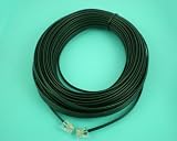 電話線モジュラーケーブル6極4芯 20m RJ-11/RJ-12/RJ-14 コネクタ付