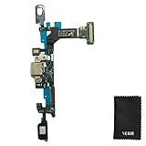 Charger Jack Speaker Flex Cable with Sensor Home Button Replacement Compatible with SAMSUNG GALAXY S
