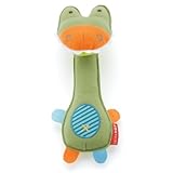 Skip Hop Giraffe Safari Squeeze Me Rattle Crocodile Toy Multi [並行輸入品]