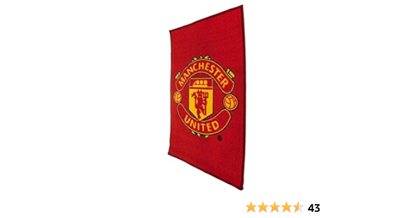 Amazon Manchester United マンチェスターユナイテッド オフィシャル ラグマット サッカー サポーター グッズ 並行輸入品 Manchester United マンチェスターユナイテッド インテリア 寝具