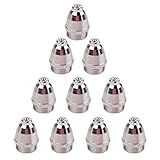 10PCS プラズマ 切断カッタートーチ チップノズル消耗品 AG-60 SG-55 WSD-60に適合