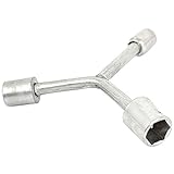 uxcell 六角ソケットレンチ　Y のデザイン　六角ソケットレンチのツール　シルバートーン　 8mm 10mm 12mm
