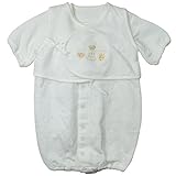 《年間定番》Babbun(バブーン)(日本製) ジャガードキルトベスト付きコンビドレス 50cm ~ 60cm /OW NO.KK-31-5601