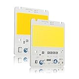 ILS - 50W 5000LM DIY COB LED Light Chip Bulb Bead 82x75mm For Flood Light AC110/220V