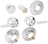 Kohler K-T7751-4-CP Triton Three-Handle Wall-Mount Valve Trim, Polished Chrome [並行輸入品]