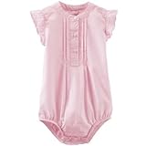 (オシュコシュ) Oshkosh ピンク ボディスーツ ノースリーブ 18m ワンカラー [並行輸入品]