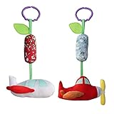 2PCS、手作り装飾ベビーカーのおもちゃ、[飛行機]プリティベビーギフト