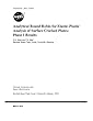 Analytical Round Robin for Elastic-Plastic Analysis of Surface Cracked Plates: Phase I Results