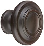 Rusticware 921キャビネットハードウェア1 – 5 / 8インチ直径マッシュルームキャビネットノブ、 921ORB 1