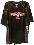 Cleveland Browns NFLメンズ合成高速アクションシャツブラウンビッグ＆トールサイズ