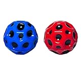 Space Balls エクストリームハイバウンシングボール 流星スペースボール ラバーバウンスボール 感覚ボール クール Tiktok Pop バウンシング トレーニングボール 屋内屋外プレイ用 握りやすくキャッチしやすい(4個)
