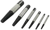 Silverline 6pce Screw Extractor Set 3-25mm Hand Tools Mechanics Diy Threading