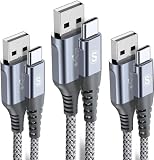 タイプc ケーブル (0.5m+1m/2本セット)PD対応 60W急速充電(USB C&USB C ケーブル) iPhone16 充電-ライトグレー