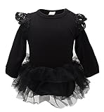 stylesilove SHIRT ベビー・ガールズ カラー: ブラック