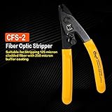 CFS-2光ファイバーストリッパー2穴ファイバーケーブルストリッパーFTTHツール光ファイバーワイヤーストリッププライヤーミラー鉗子