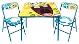 SpongeBob Square Table and Chair Set [並行輸入品]