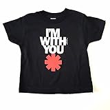 (レッド・ホット・チリ・ペッパーズ)Red Hot Chili Peppers"I'M WITH YOU"ブラック キッズTシャツ M