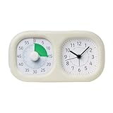 ソニック(Sonic) 時っ感タイマー トキ・サポ 時計プラス 時間の経過を実感 アイボリー LV-3521-I