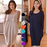 【授乳服】定番ベーシックアイテム☆ノースリーブ・長袖授乳ワンピース/SOD6045-SOD0000