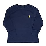 (ポロ ラルフローレン)POLO Ralph Lauren キッズ Tシャツ 長袖 ポニーマーク[並行輸入品] ネイビー×イエロー 7