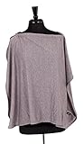 Luv Bug Company Peek a Boo Nursing Cover, Clip Design, Heather Gray by Luv Bug Company
