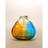 津軽びいどろ工房（金彩秋風） 津軽びいどろ工房 花器（大） F-77308