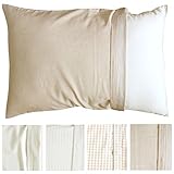 JOHN N TREE Organic Toddler PillowCase (Cream Beige)(13 * 19.5) by JOHN N TREE Organic