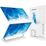 Digi-Tatoo スキンシール MacBook Pro 14.2 インチ M5 M4 M3 M2 チップ 2026 と互換性あり A3426 A3427 A3434 A3112 A3401 A3185 A2992 A2918 A2779 カバー ケース フィルム ステッカー 保護 取り外し可能、傷つき防止および残留物フリ [青いペンキ]