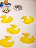 BathtubステッカーDucks – 安全Decals踏み板ノンスリップ滑り止めシャワーアップリケ