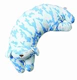 Angel Dear Curved Pillow　赤ちゃん用枕　ブルーカモ　犬