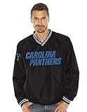 Carolina Panthers NFLメンズ" Stop & Go " Wordmarkプルオーバー刺繍ジャケット 3L