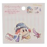 星のカービィ カービィ・サニーデイ ダイカットステッカーミニセット (2)イエロー
