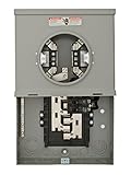 Siemens MC1020B1100S 10 Space 20 Circuit 100-Amp Surface Mount Meter Load Center Combination with Ri