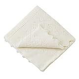 ジーエイチハートアンドサン おくるみ レース ベビーショール Super Fine Merino Wool Christening Shawl ギフトBOX入り スーパーメリノウール G.H.HURT