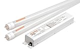 Sylvania Ultra彼はLED t8レトロフィットキット/ 2つランプLEDチューブ交換2-feet蛍光灯( t12またはt8 ) / Mバイピンベースg13 / 10ワット/ 3500 K 