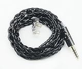 【BIGMANGO-墨】QDC4.4mm銀メッキケーブル QDCリケーブル 4芯イヤホンアップグレードケーブル 4.4mm交換ケーブル (QDC4.4mm)