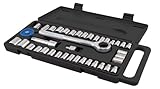Great Neck Saw PS040H 1-4 in. & 3-8 in. Drive Socket 40 Piece Set