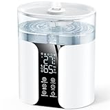 【2025新登場・6重除菌 ・乾燥＆花粉を同時にブロック】 加湿器 大容量 8L 加熱式 ＆ 超音波式 静音 AI湿度管理 ハイブリッド式 マイナスイオン 省エネ 連続加湿 上から給水 3段階ミスト アロマ対応 LEDディスプレ 静音設計 リモコン付き 空気清浄 吹出口360°調整 空焚き防止 タイ