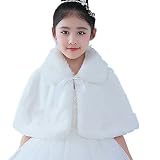 De-Lovely子供ケープ ポンチョ ボレロ ファー カーディガン ケープ　フォーマル　ガールズ キッズ 子供 結婚式 七五三 発表会 披露宴 パーティー 女の子