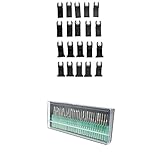 Homyl DIY　高品質　耐久性　振動式　30個の研削ヘッド3mmシャンク+ 20個の振動鋸刃セット　　